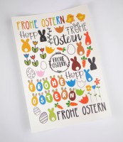 Kerzentattoos Ostern für große Kerzen Kerzentattoos Ostern für große Kerzen