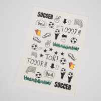 Kerzentattoos Fußball für Stabkerzen Kerzentattoos Fußball für Stabkerzen