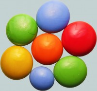 Glas-Nuggets in satten Farben Glas-Nuggets in satten Farben