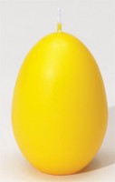 Eierkerze gelb 110x80 mm Eierkerze gelb 110x80 mm