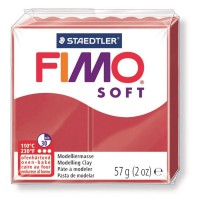 Fimo Soft kirschrot Fimo Soft kirschrot