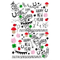 Kerzentattoos Silvester Kerzentattoos Silvester