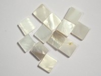 Perlmutt natur 10x10 mm Perlmutt natur 10x10 mm