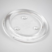 Untersetzer aus Glas rund 11 cm Durchmesser Untersetzer aus Glas rund 11 cm Durchmesser