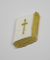 Bibel weiß/gold, 2,5 cm Bibel weiß/gold, 2,5 cm