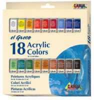 el Greco Acrylfarben 18er-Set el Greco Acrylfarben 18er-Set