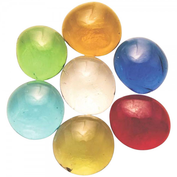 Glas-Nuggets Ø 15-20 mm - Bunt Mix