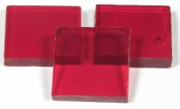 Tiffany Glas 15x15x4mm 200g - Rubin Tiffany Glas 15x15x4mm 200g - Rubin