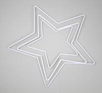 Metallstern weiss 3er Set Metallstern weiss 3er Set