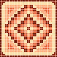 Mosaik Vorlagen - Malta l 40x40 cm Mosaik Vorlagen - Malta l 40x40 cm