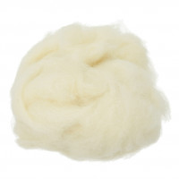Wolle zum Filzen natur hell 30 g Wolle zum Filzen natur hell 30 g