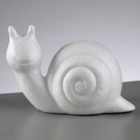 Styropor-Vollform Schnecke Styropor-Vollform Schnecke