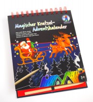Magischer Kratzel Adventskalender Magischer Kratzel Adventskalender