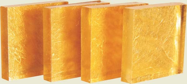 Gelbgold-glatt 20x20mm