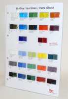 Mustertafel Eis Glas Mustertafel Eis Glas