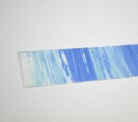 Wachsborte in blau türkis Wachsborte in blau türkis