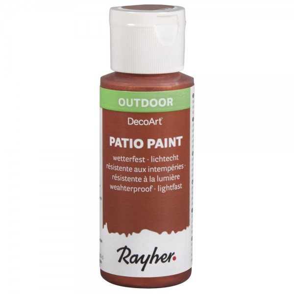 Patio Paint brilliant kupfer Outdoor Acrylfarbe