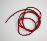 Lederband eckig dunkelrot Lederband eckig dunkelrot