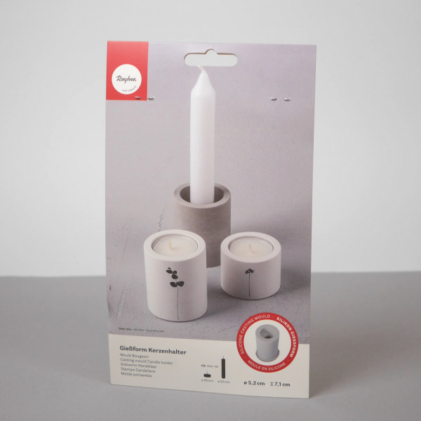 3D Rose Silikonform Für Kerzen - Wiederverwendbare Gießform Für DIY Projekte