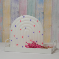 Silikon Gießform Regenbogen groß Silikon Gießform Regenbogen groß