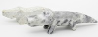 Speckstein Tierfigur Krokodil Speckstein Tierfigur Krokodil