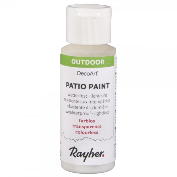 Patio Paint farblos Outdoor Acrylfarbe