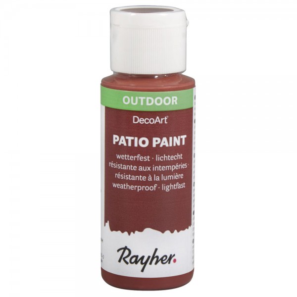 Patio Paint Rote Erde Outdoor Acrylfarbe