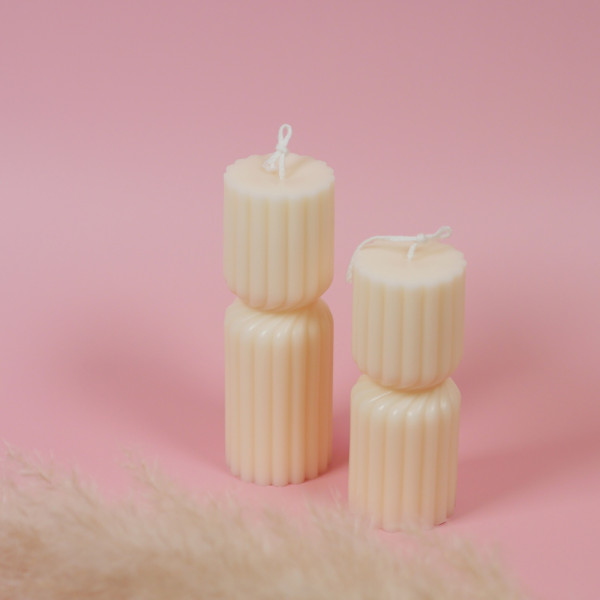 DIY Kerzen basteln Set – Moderne Sanduhr Kerzen selber machen