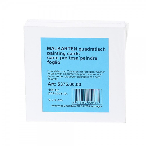 Encaustic Malkarten - Quadratisch