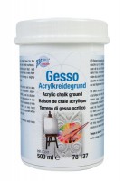 Gesso Grundierung weiß farblos verfügbar Gesso Grundierung weiß farblos verfügbar