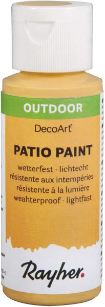 Patio Paint honiggelb Outdoor Acrylfarbe