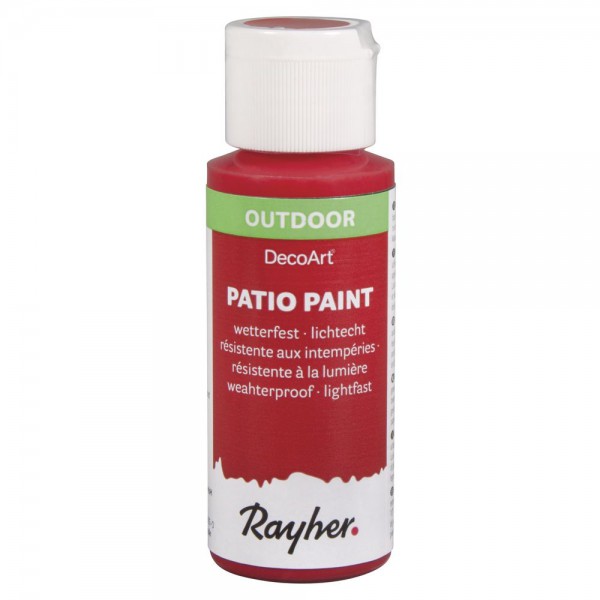 Patio Paint kirschrot Outdoor Acrylfarbe