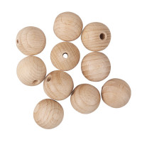 Rohholz Kugeln, durchgebohrt 2,5 mm Rohholz Kugeln, durchgebohrt 2,5 mm