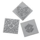 Reliefeinlage Ornamente 3 Stk. Reliefeinlage Ornamente 3 Stk.