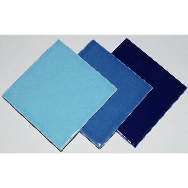 Mosaikfliese - Blau Mix