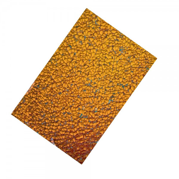 Crackle Mosaikplatte - Gold