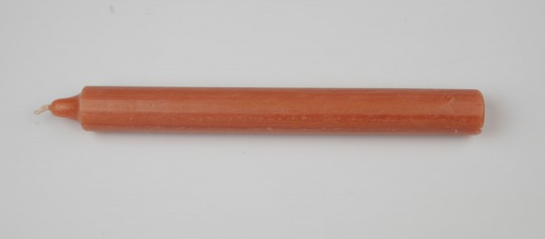 Stabkerze rötliches braun ca. 20 cm