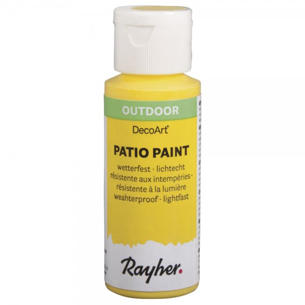 Patio Paint zitrone Outdoor Acrylfarbe