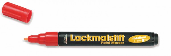 Lackmalstift medium - Strichstärke 2 - 4 mm