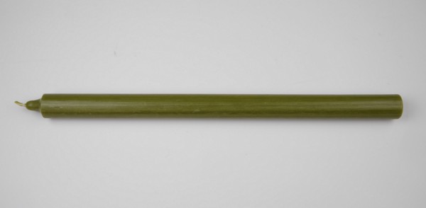 Stabkerze dunkelgrün ca. 31,5 cm