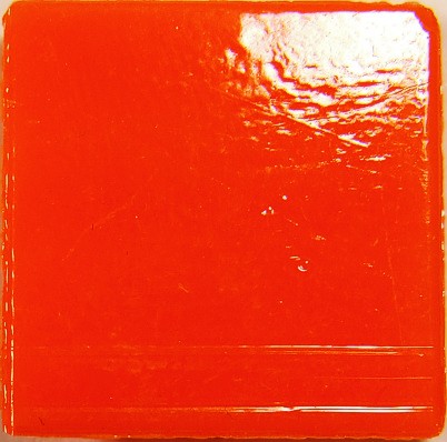 Murano Glas 20x20x4 Orange