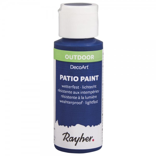 Patio Paint ultrablau Outdoor Acrylfarbe