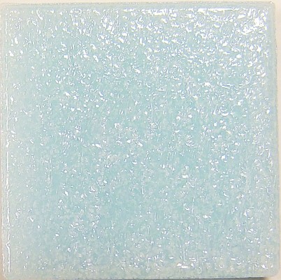 Murano Glas 20x20x4 Hellblau