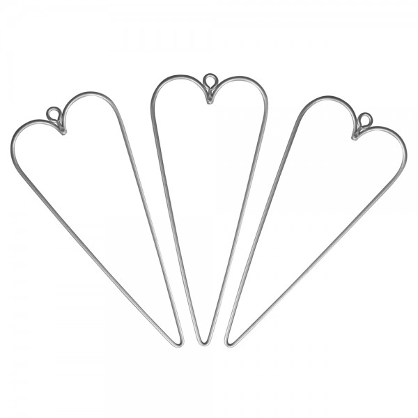 Draht-Herz klein