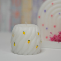 Kerzengießform Silikon Geometrische Wellen gross Kerzengießform Silikon Geometrische Wellen gross