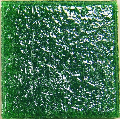 Murano Glas 20x20x4 Petrolgrün