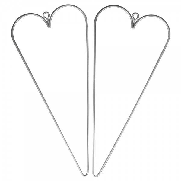 Draht-Herz groß