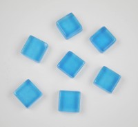 Mosaik Soft Glas neon blau nachtleuchtend Mosaik Soft Glas neon blau nachtleuchtend