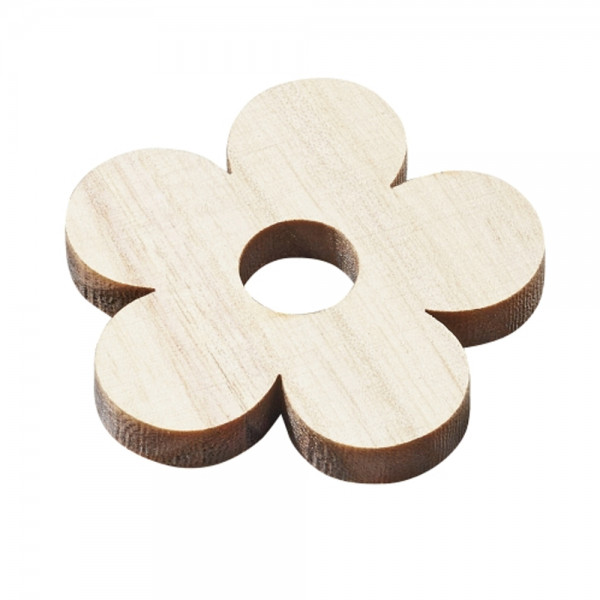 Streudeko Holz Blume