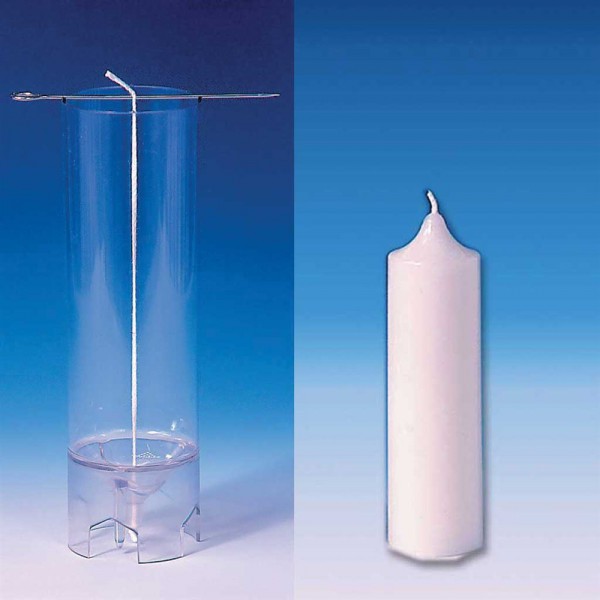 Zylindrische Giessform mit Glockenspitze. Nr. 1